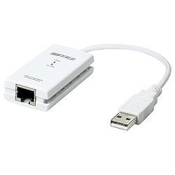 obt@[ BUFFALO LUA3-U2-ATX 10 100M USB2.0Ή LANA v^[ Wii&MacBookAirΉ LUA3U2ATX