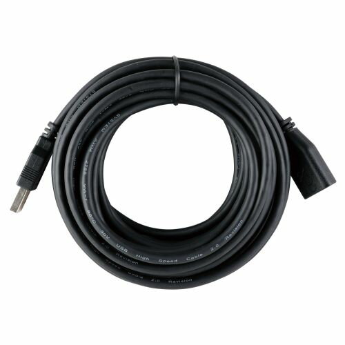 Cable - アーテック カモン 延長用USBケーブル A-A 5m 95126 USB 延長 ケーブル 会議室 宴会場 遠隔 操作 延長コード 延長ケーブル