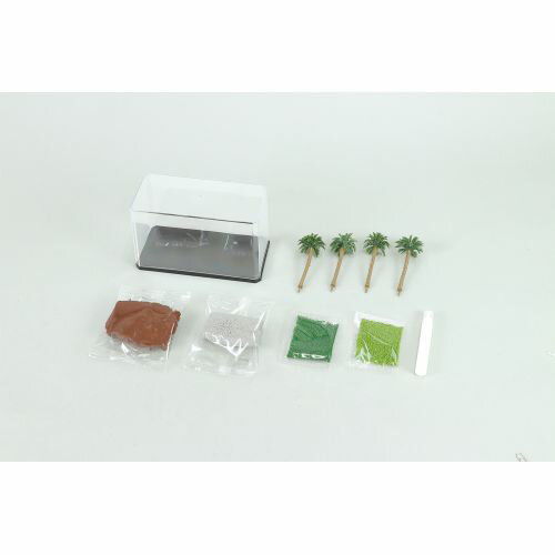 アーテック はじめてのジオラマベースキット ジャングル 58261 ジオラマ　プラモデル　造形　ねんど　模型　自然　風景　景色　初心者キット　ジャングル　ディスプレイ