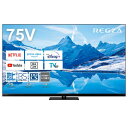 yWݒuzyۏؕtzREGZA OU 75Z870N ^CVtg}V 4K Mini LED tOU 75V^ 75Z870N