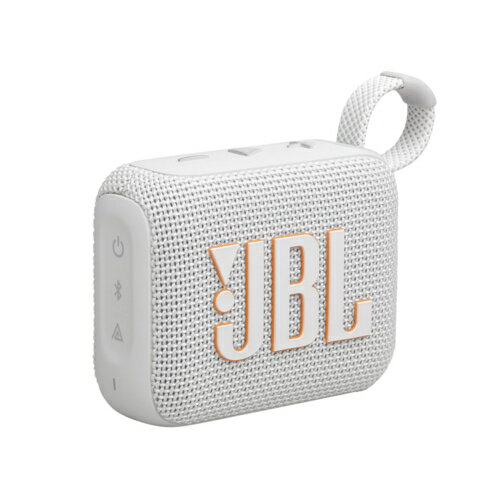 JBL ジェイ ビー エル JBL Go 4 ホワイト ポータブルウォータープルーフ スピーカー GO4WHT