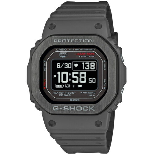 腕時計 時計 カシオ G-SHOCK メンズ DW-H5600MB-8JR Gショック GSHOCK ジーショック グレー G-SQUAD 5600 SERIES ソーラー充電 ウォッチ 誕生日 新生活 父の日 プレゼント ギフト 贈り物 DWH5600MB8JR