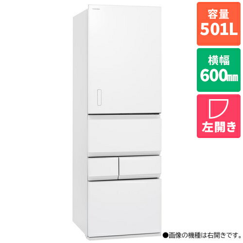 ɸۡĹ5ǯݾա(TOSHIBA) GR-W500GTML-WS ۥ磻 5ɥ¢  501L 600mm