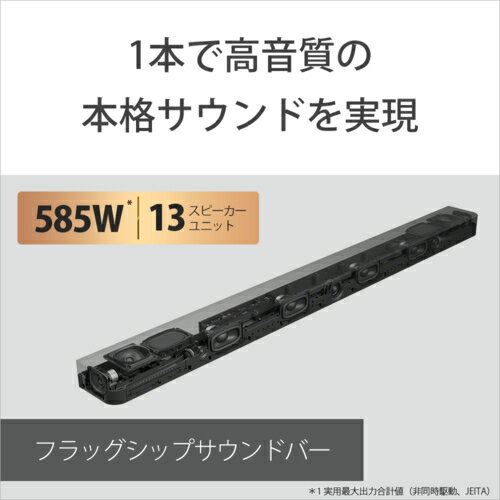 【長期保証付】ソニー SONY HT-A9000 BRAVIA Theatre Bar 9 サウンドバー HTA9000