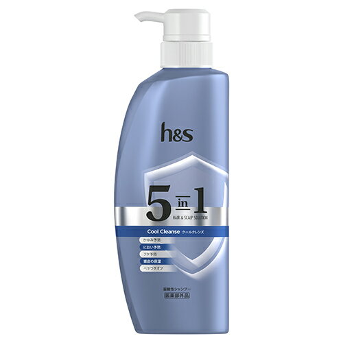 P＆G h&s 5in1 クールクレンズシャンプー ポンプ 340g