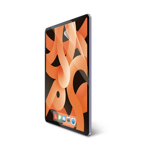 エレコム(ELECOM) TB-A24XFLFANG 13インチ iPad Air(M2) 2024年 用 フィルム 超透明 固定シール付