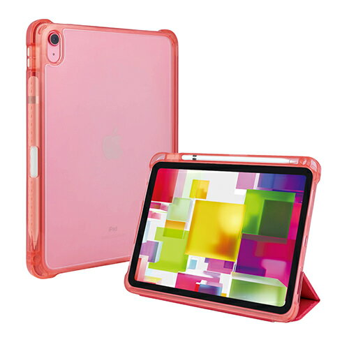 Other - ナカバヤシ TBC-IP2202P ピンク iPad10.9インチ 第10世代 2022年モデル 用 衝撃吸収ケース TBCIP2202P