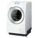 【標準設置料金込】【長期5年保証付】パナソニック(Panasonic) NA-LX129DR-W(マットホワイト) 洗濯乾燥機 右開き 洗濯12kg/乾燥6kg