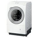 【標準設置料金込】【長期5年保証付】パナソニック(Panasonic) NA-LX125DR-W(マットホワイト) 洗濯乾燥機 右開き 洗濯12kg/乾燥6kg