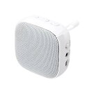 PGA PG-PWSP02WH(ホワイト) Bluetooth5.0ポータブル ワイヤレス スピーカー(2)