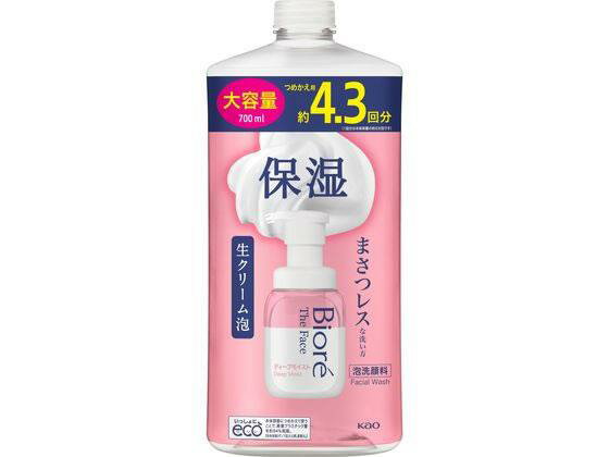 花王 ビオレ ザフェイス 泡洗顔料 ディープモイスト 替え 大 700mL