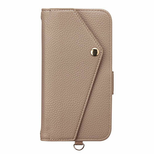 PGA PG-24BFP16BE ベージュ iPhone16Pro用 ダブルフリップカバー PG24BFP16BE