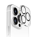 PGA PG-24BCLG09BK(クリア/ブラック) iPhone16Pro/16ProMax用 カメラフルプロテクター(2)