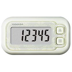 イーベストPC・家電館の山佐 YAMASA EX-200-W スノーホワイト 万歩計 ポケット万歩 らくらくまんぽ EX200W|詳細画像