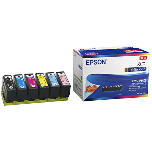 ���ץ���(EPSON) KNI-6CL ���� ���� ���󥯥����ȥ�å� 6���ѥå� ɸ��