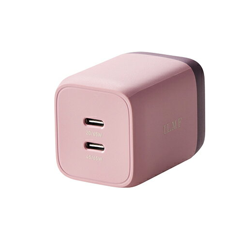 エレコム(ELECOM) MPA-ACCP43PN-IL(ピンク) USB Power Delivery 65W キューブAC充電器 ILMF エレコム(ELECOM) MPA-ACCP43PN-IL(ピンク) USB Power Delivery 65W キューブAC充電器 ILMF