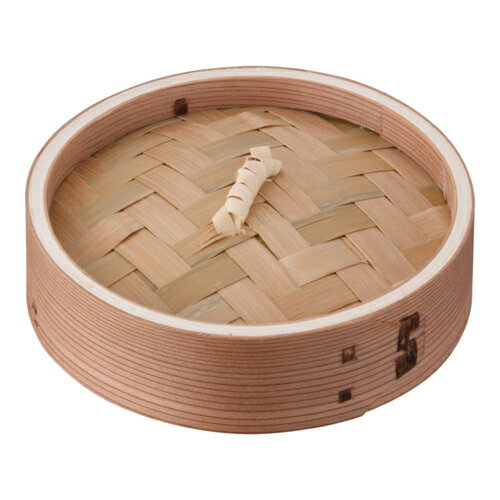 遠藤商事 安心コート加工 杉 中華セイロ 蓋 15cm 身は別売です