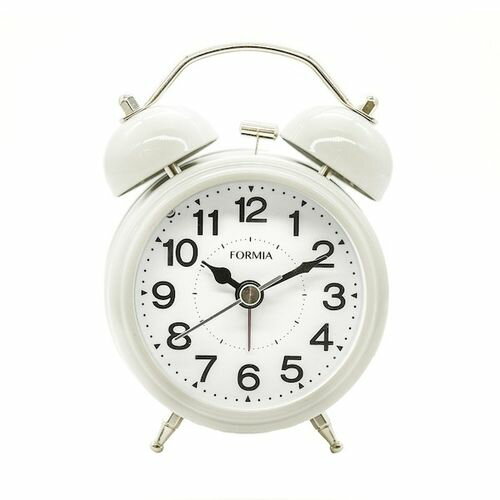 Rakuten - クレファー HT-A038S-WH ホワイト フォルミア 置き目覚まし時計
