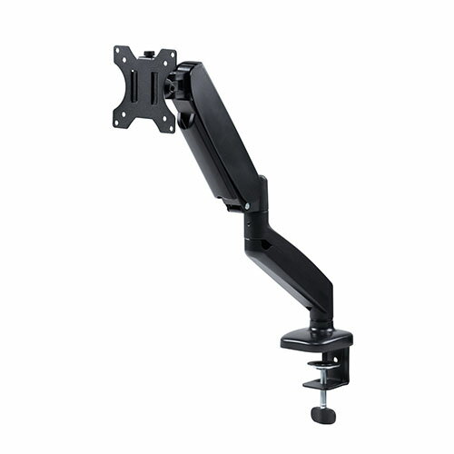 Sanwa Supply CR-LAC1405BK Monitor Arm, Gas Spring Type, Single Arm CRLAC1405BK