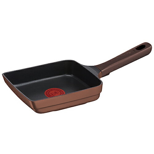 Ih Compatible - ティファール(T-fal) G61518 モカ IHチタン・エクセレンス エッグロースター 14×18cm IH対応