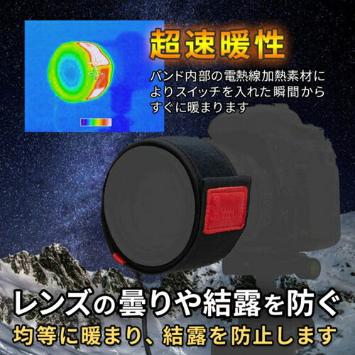 キング KLH-1 USB電源レンズヒーター レンズの曇り、結露防止に KLH1