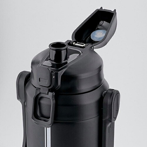 ベストコ NQ-0321 ブラック ダブルステンレス スポーツジャグ 水筒 2.2L 保冷専用