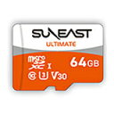 SUNEAST(サンイースト) SE-MSDU1064E095 SUNEAST ULTIMATE Orange Series microSDXCカード 64GB(2)
