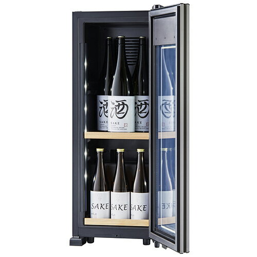 【設置】さくら製作所 ZERO CHILLED OSK9-B(ブラック) ワインセラー 9本収納