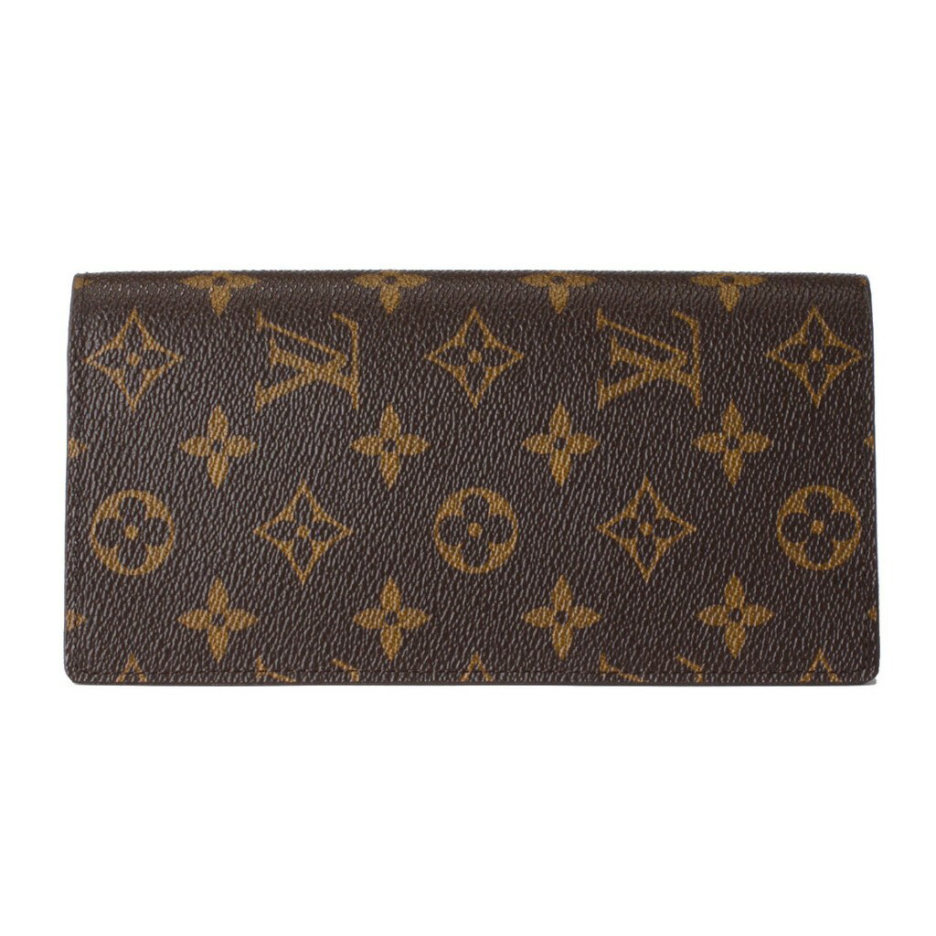 LOUIS VUITTON ルイヴィトン 財布 M66540 モノグラム ポルトフォイユ・ブラザ 代引不可