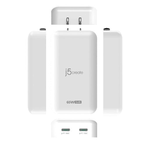 j5create JUP2465 65W GaN 2ポート スリムUSB PD急速充電器 JUP2465 3