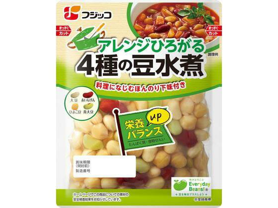 フジッコ アレンジひろがる4種の豆水煮 132g