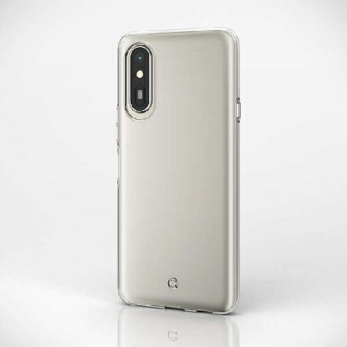 エレコム ELECOM PM-F243UCTCR クリア らくらくスマートフォン a / らくらくスマートフォン Lite MR01用 ケース ソフト 薄型 カメラレンズ保護設計 PMF243UCTCR