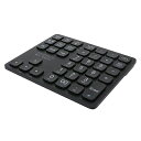 ミヨシ TENBT03/BK Bluetooth 十字キー付きワイヤレステンキー 日本語OS用36キー(2)