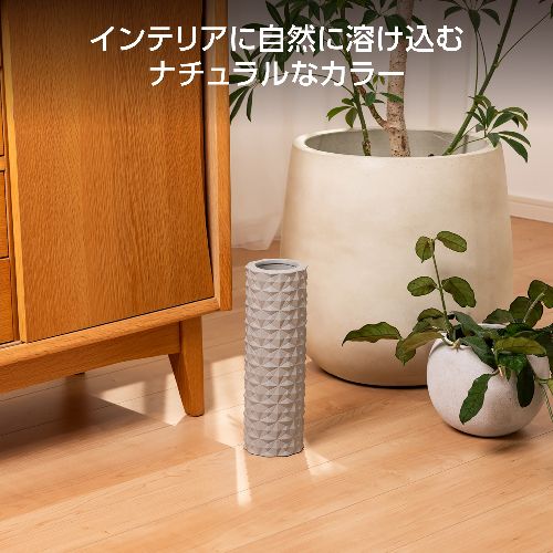 イーベストPC・家電館のエレコム(ELECOM) HCK-FRMGY グレー フォームローラー 小さめサイズ 10×30cm お尻 脚 背中 筋肉のコリほぐし エクリア｜アングル3