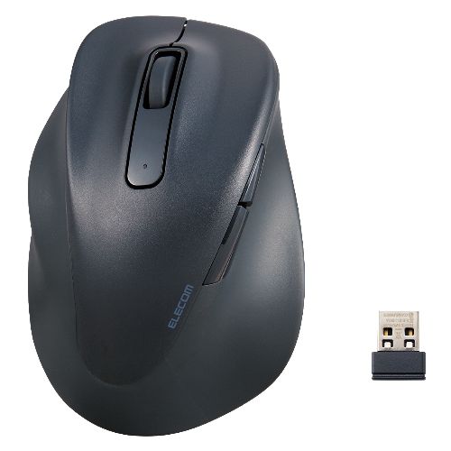 エレコム(ELECOM) M-XGL31DBSKBK(ブラック) 静音 2.4GHz無線マウス EX-G 5ボタン Lサイズ(左手用) エレコム(ELECOM) M-XGL31DBSKBK(ブラック) 静音 2.4GHz無線マウス EX-G 5ボタン Lサイズ(左手用)
