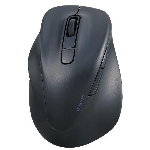 エレコム(ELECOM) M-XGM31BBSKBK(ブラック) 静音 Bluetooth5.0マウス EX-G 5ボタン Mサイズ(左手用)