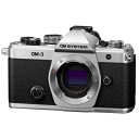 【長期保証付】OM SYSTEM OM-3 ボディ シルバー ミラーレス一眼デジタルカメラ OM3BODYSLV|詳細画像