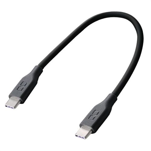 CIO(シーアイオー) CIO-SL30000N2-CC015-BK(ブラック) CIO シリコンケーブルN2 CtoC 240W 0.15m