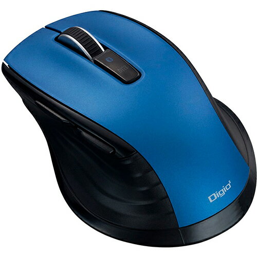 ナカバヤシ MUS-BKF228BL ブルー F_line Bluetooth静音5ボタンBlueLEDマウス MUSBKF228BL