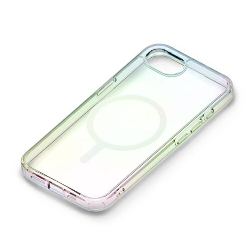 樂天商城 - PGA PG-25KMH08AR オーロラ iPhone 16e用 MagSafe対応 ハイブリッドケース 背面ケース PG25KMH08AR