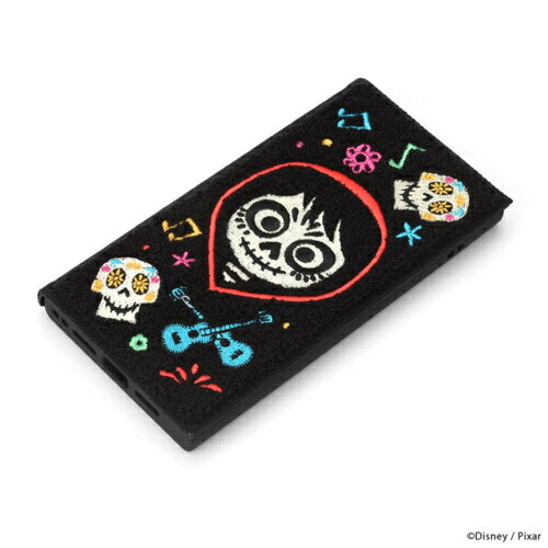 PGA PG-D25KCF08REM リメンバー・ミー iPhone 16e用 クリアフリップケース サガラ刺繍 Disneyケース PGD25KCF08REM