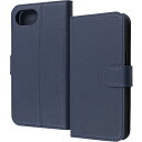 ray-out(レイ・アウト) RT-P50ELC1/DN(ダークネイビー) iPhone 16e用 Like standard 耐衝撃 マグネットベルト シンプル 手帳型レザーケース(2)