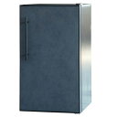 【設置】Life on Products(ライフオンプロダクツ) LPRKC001-DS(ダークストーン) ノンフロン冷凍庫 右開き 60L 幅471mm