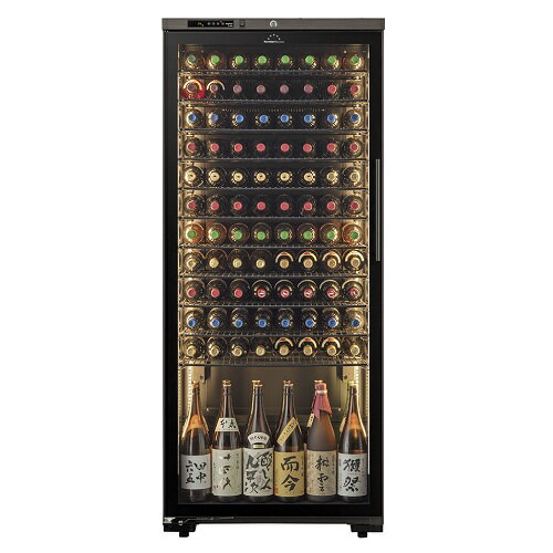 【標準設置料金込】フォルスター forster ST-409GL-WK ウッドブラック 120本収納 左開き コンプレッサー式 酷暑対応 ST409GLWK