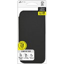 エアージェイ(air-j) ACP24PMBBK(ブラック) iPhone16用 MagSafe充電対応手帳型スリムケース(2)
