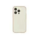 グルマンディーズ(gourmandis) IFT174BE(ベージュ) IIIIfit Clear iPhone 16 Pro 3LENS model対応ケース