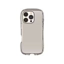 グルマンディーズ(gourmandis) GMD30SK(スモーク) iPhone 16 Pro 3LENS model対応クリスタルクリアケース