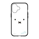 グルマンディーズ(gourmandis) MF-536A(フェイス) ミッフィー IIIIfit iPhone16 対応 ケース