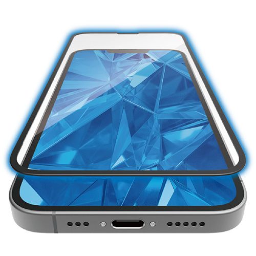 エレコム(ELECOM) PM-A25SFLGFBL(ブラック) iPhone 16e / 14 / 13 / 13 Pro ガラスフィルム 高透明 ブルーライトカット 全面保護 365日交換保証 エレコム(ELECOM) PM-A25SFLGFBL(ブラック) iPhone 16e / 14 / 13 / 13 Pro ガラスフィルム 高透明 ブルーライトカット 全面保護 365日交換保証