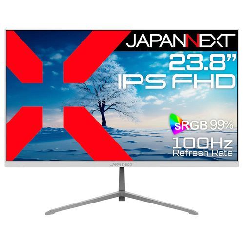 【長期保証付】ジャパンネクスト JAPANNEXT JN-IPS238FHD2-C6-W 23.8型 フルHDモニター ホワイト JNIPS238FHD2C6W